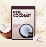 [Farm Stay]  Тканевая маска для лица Кокос FarmStay Real Essence Mask Coconut, 10 * 25 мл