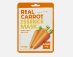 [FarmStay] Маска тканевая с экстрактом морковки  FarmStay Real Carrot  Essence Mask, 25 мл